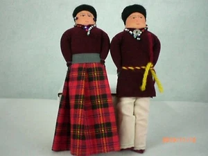 Navajo Traditional Couple Doll Set dp3 - Picture 1 of 2