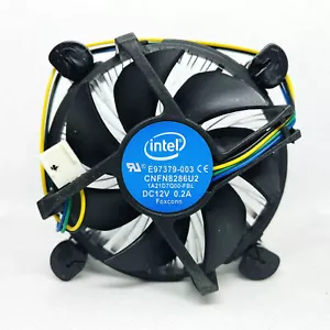 New Intel cooler desktop CPU fan 775 1150 1151 1155 pin i3 i5 - Picture 1 of 13