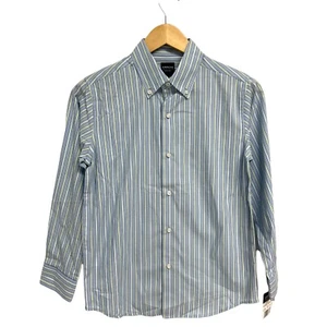 Arrow Boy's Collared Full Button Up Striped Shirt Size M (10-12) - Picture 1 of 11