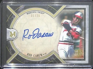 Autógrafo de archivo 2018 Topps Museum #AA-RC Rod Carew n.º 1 de 25 - Imagen 1 de 2