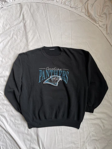VINTAGE Carolina Panthers Mens Sweater/Sweatshirt Men's XL Cover