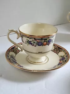 4 Lenox Tuscan Orchard Tassen & Untertassen 312268 Ambassador Collection - Bild 1 von 14
