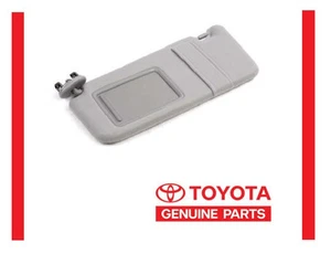 Camry Drivers Side Sun Visor Gray Grey With Vanity Light Genuine Toyota OEM New - Picture 1 of 1