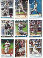 2019 TOPPS OPENING DAY #'s 1-200  ( ROOKIE RC's, STARS ) - WHO DO YOU NEED!!!