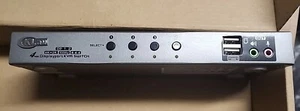KLau 4Port Displayport KVM Switch, DP KVM switch w/ Audio & Microphone - Picture 1 of 4