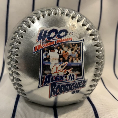 New York Yankees Alex Rodriguez 400 Home Runs Souvenir baseball collectible ball Cover