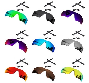 Kit gomma lenti di ricambio polarizzate SmartVLT per occhiali da sole Oakley Radar Path - Foto 1 di 29