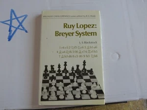 Vintage Allan Troy Chess Book-Ed#5-Batsford H/C Ruy Lopez: Breyer  PP - Imagen 1 de 1