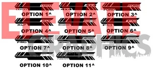 2009-2025 For Ford F150 Decals Side Combat Stripes Vinyl Graphics 3M Stickers - Picture 1 of 20