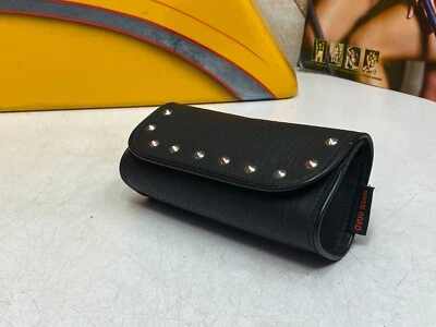 🔥Harley River Road Syn. Leather Studded Windshield Sissy Bar Tool Bag Pouch🔥 - Image 1 of 4