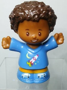 Fisher Price Little People 2016 Junge Mann Rakete Weltraum Shirt Spielzeug Figur - Bild 1 von 5
