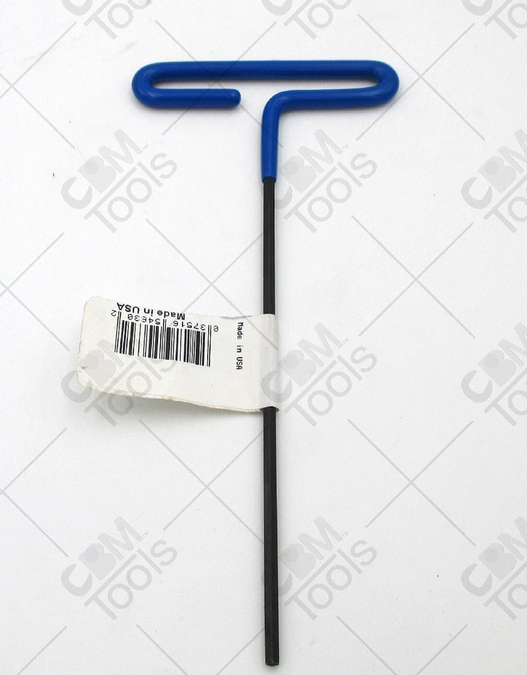 Eklind 54630 - Metric Cushion Grip Hex Key, 3mm x 6" Arm Length - Image 1 of 1