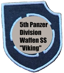 Patch. 5th Waffen SS Panzer Division "Viking". Wehrmacht. Non originale. - Foto 1 di 4