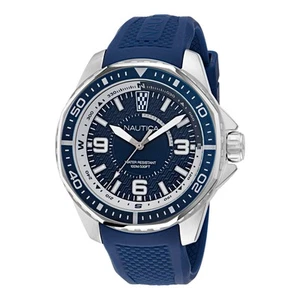 Nautica Koh May Bay 3-Hand Silicone Watch - Picture 1 of 3
