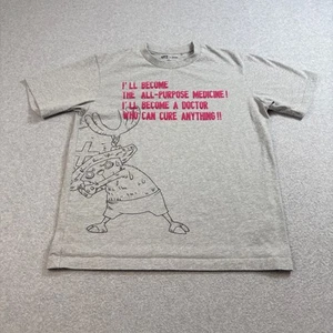 One Piece Shirt Mens Medium Gray Uniqlo UT Archive Chopper Doctor Anime Tee - Picture 1 of 8
