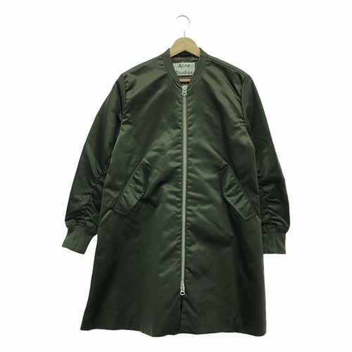 Cappotto militare Acne Studios ECLIPSE SHINE PAW14 MA 1 34 kaki donna usato0