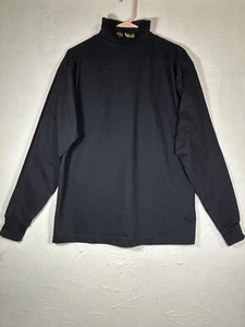 Vail Rollkragen Herren L Medalist schwarz Schneeflocke Apres-Ski Vintage - Bild 1 von 15