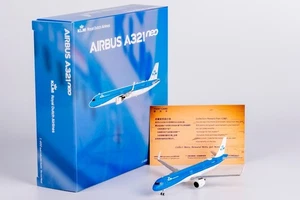 Modelo NG 1:400 KLM Royal Dutch Airlines Airbus A321neo Diecast Jet Modelo PH-AXB - Imagen 1 de 9