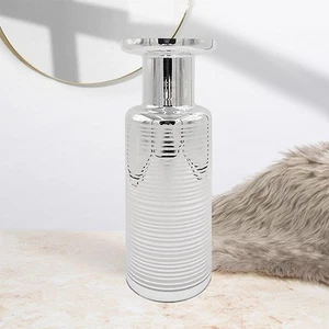 Silver & White Minimalistic Vase - 52cm - Picture 1 of 3