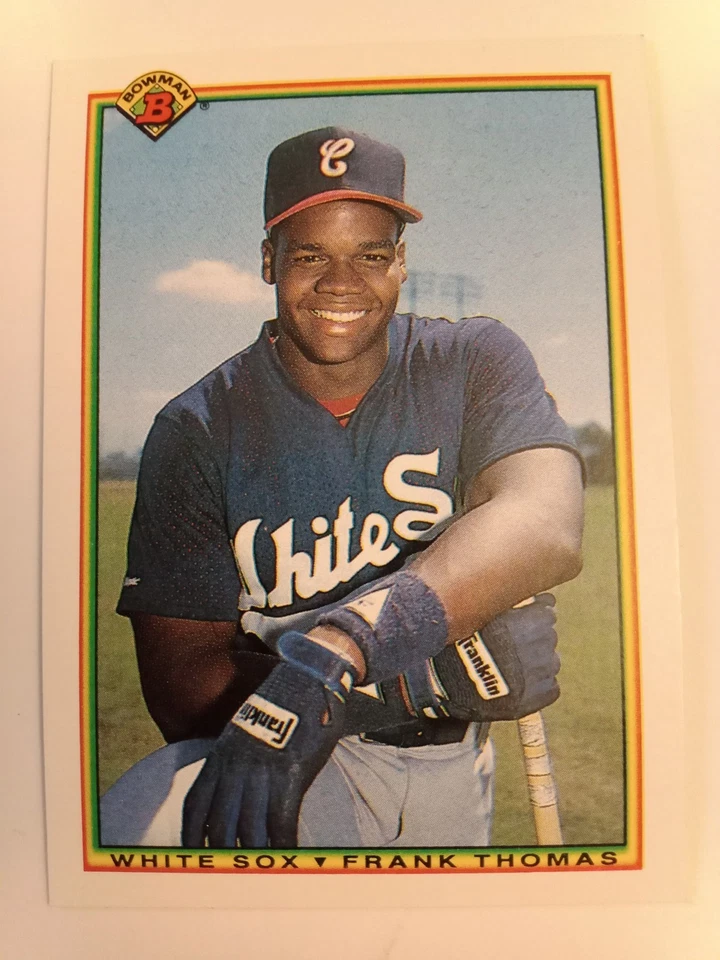 Bowman 1990 - Frank Thomas #320 edición coleccionista (Tiffany) (RC) Foto 1 de 2