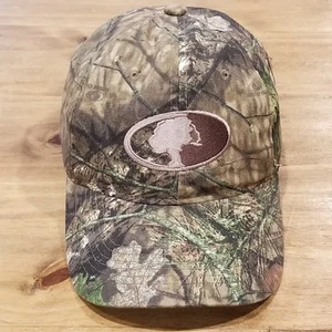 Mossy Oak Hat Cap Strap Back Camo Camouflage Tree One Size Adjustable Hunting - Picture 1 of 8