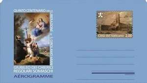 2012 Anno Giubilare Somasco - Vaticano - aerogramma - Picture 1 of 1