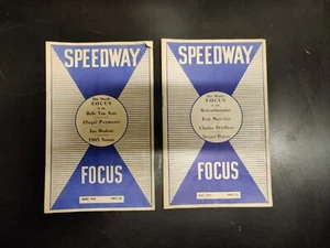 2x Speedway Focus Magazin 1965 Belle Vue Wolverhampton Vintage selten Sammlerstück - Bild 1 von 1