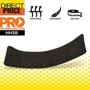 ProChoice Hard Hat Sweatband - Black HHSB (5 Units) - Picture 1 of 4