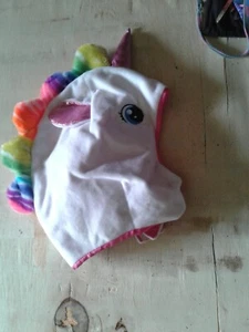 Unicorn hoodie hat - Picture 1 of 3