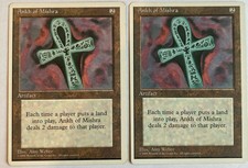 Ankh of Mishra 2x Fourth Edition MTG x2 NM