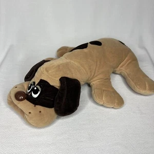 Tonka Pound Puppies 1985 Tan Dog Dark Brown Spots 18” Floppy Ears Stuffed Animal - Picture 1 of 9