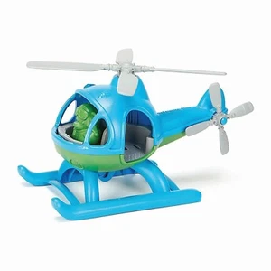 Green Toys Helicopter, Blue/Green - Picture 1 of 7