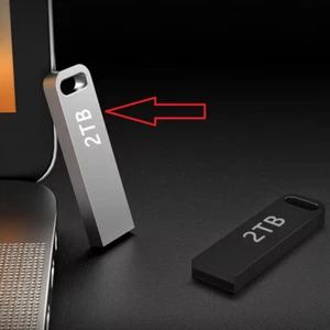2TB USB 3.2 Metall-Flash High-Speed Flash-Drive USB-Laufwerk wasserdicht Stick - Bild 1 von 4