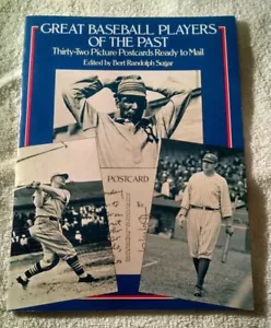 GREAT BASEBALL PLAYERS OF THE PAST 32 EX/MT POSTCARDS - RUTH - COBB - HORNSBY - Picture 1 of 1