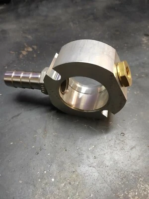 Coolant reroute adapter CNC machined aluminum for Mazda MX-5 Miata NA NB - Image 1 of 4