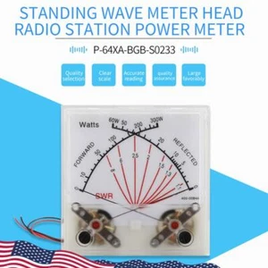 Radio Station 300W Power Meter Transmitter Standing Wave Ratio SWR Watt Meter - Zdjęcie 1 z 12