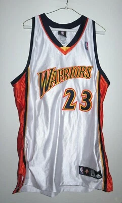 Auténtica camiseta local Adidas Golden State Warriors Jason Richardson 44 L Foto 1 de 4