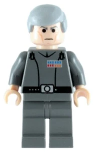 NEW Genuine LEGO Star Wars Grand Moff Wilhuff Tarkin Minifig SW0157 10188 - Picture 1 of 1