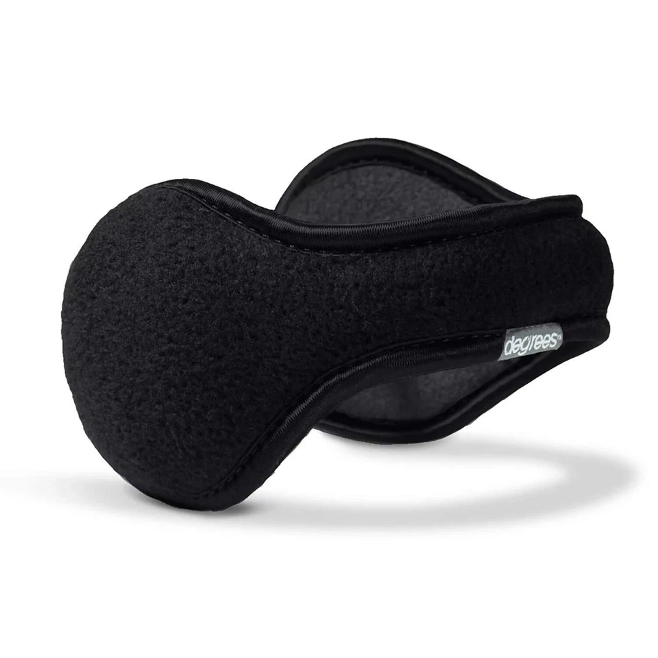 180s Men's Fleece Ear Warmers - Black