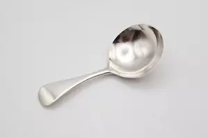 Antique Georgian Sterling Silver Caddy Spoon Hallmarked - Picture 1 of 6