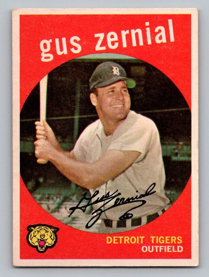 1959 Topps Baseball Singles - Elige una tarjeta grado medio Foto 1 de 1