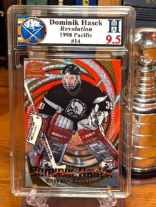 Dominik Hasek 1998-99 Pacific Revolution Buffalo Sabres 14 HHA 9.5 BEAUTY - Picture 1 of 4