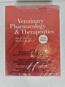 Veterinary Pharmacology and Therapeutics 9th Edition Jim Riviere & Mark Papich - Imagen 1 de 3