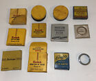 Lot vintage Kodak Harrison Lafayette Sutscope Camera Accessoires Anneaux Filtres