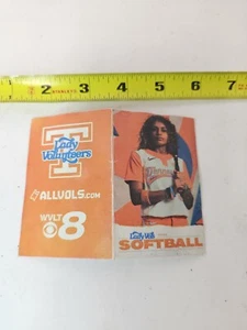 tennessee volunteers vols lady vols 2020 softball pocket schedule - Picture 1 of 2