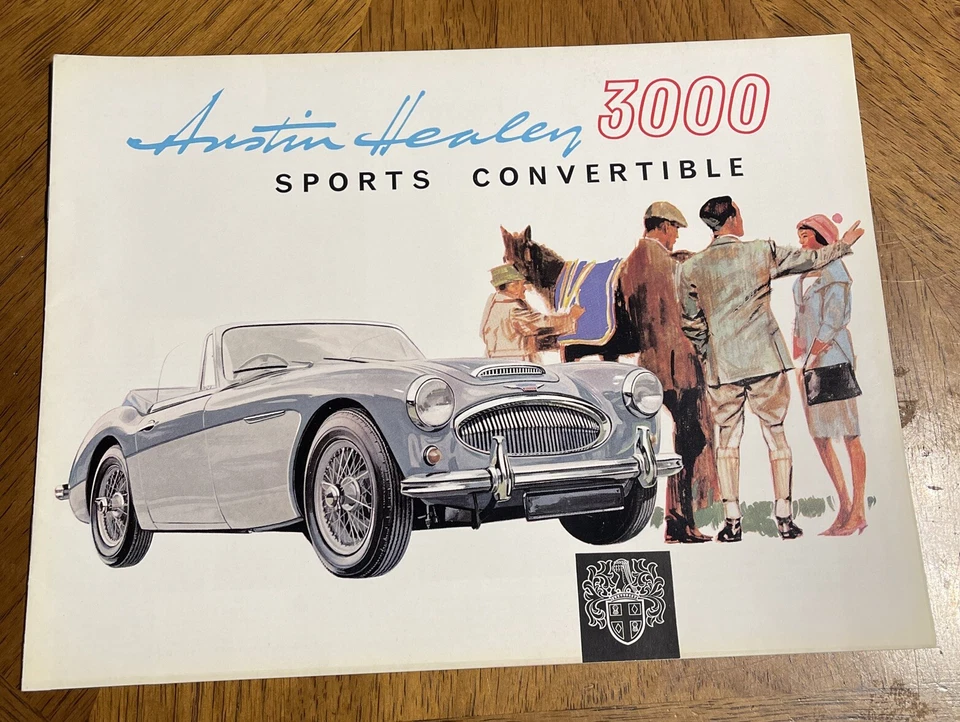 Folleto de venta de autos AUSTIN HEALEY 3000 SPORTS CONVERTIBLE 1962 #2035/A Foto 1 de 4