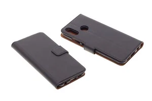 XQisit Wallet Klapphülle Case für Huawei P20 Lite, schwarz - Bild 1 von 2