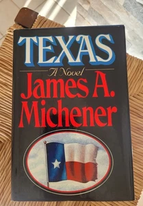 Texas Michener James A. hardcover book A Novel - Picture 1 of 2