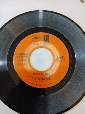 The Jacksons~Enjoy Yourself~Style Of Life~1976 Epic 45rpm Vinyl Record - Image 1 of 4