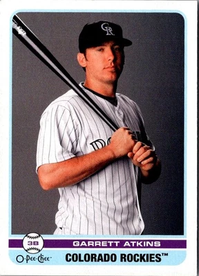 2009 O-Pee-Chee Garrett Atkins #212 Colorado Rockies Baseball Card - Image 1 of 2